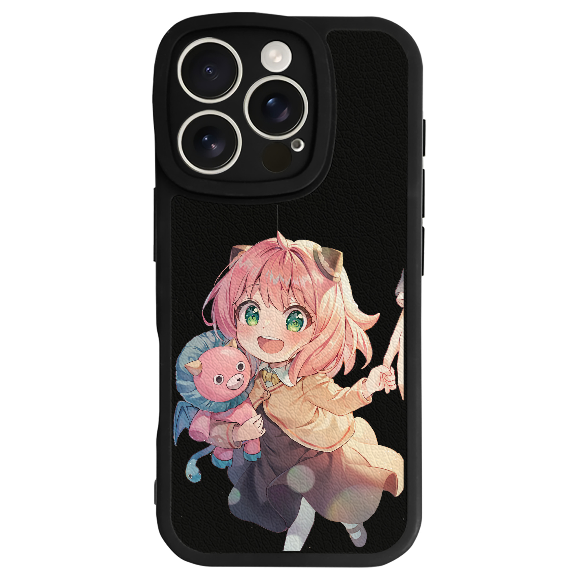 （画像用） SPY×FAMILY间谍家家酒 【iPhone 16シリーズ対応】シリコンスマホケース（レザー調） 材質：シリコン